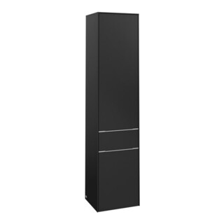 V&B Hochschrank Subway 3.0 40x171x36,2cm, Sch R/Gr Alu gl, volc bla