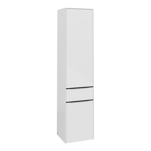 V&B Hochschrank Subway 3.0 40x171x36,2cm, Sch R/Gr vo b, Brill. wh.