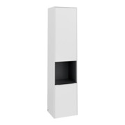 V&B Hochschrank Subway 3.0 40x171x36,2cm, Sch R/Gr volc bla, P wh.