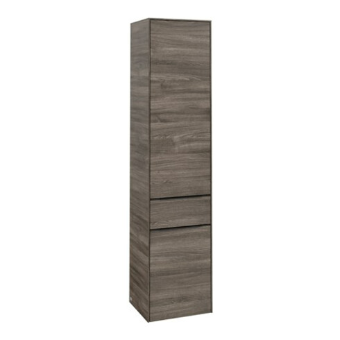 V&B Hochschrank Subway 3.0 40x171x36,2cm, Sch R/Gr volc bla, st. Oa