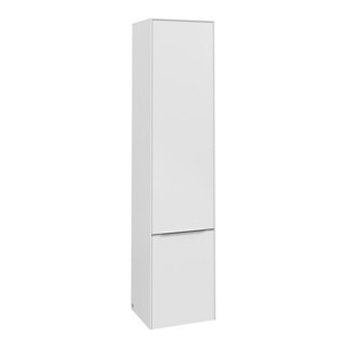 V&B Hochschrank Subway 3.0 40x171x36,2cm, Sch R/Griff Alu gl, P wh.