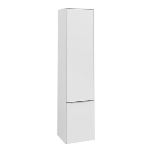 V&B Hochschrank Subway 3.0 40x171x36,2cm, Sch R/Griff Alu gl, P wh.
