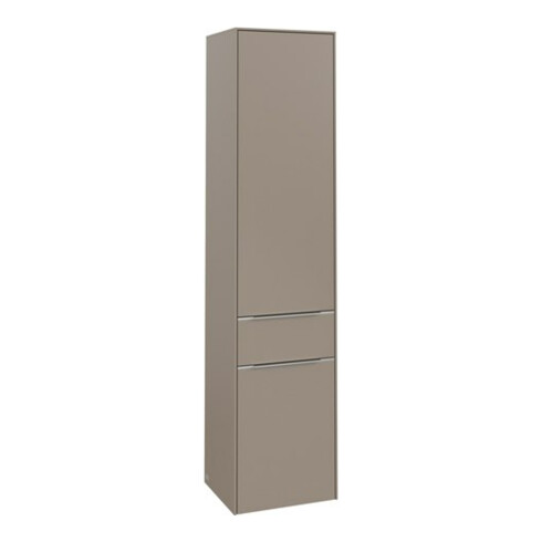 V&B Hochschrank Subway 3.0 40x171x36,2cm, Scha L/Griff Alu gl, Tau
