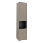 V&B Hochschrank Subway 3.0 40x171x36,2cm, Scha R/Griff Alu gl, Tau