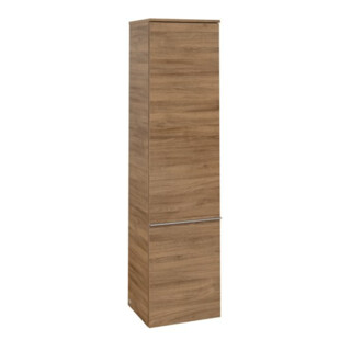V&B Hochschrank Venticello 40,4x154,6x37,2cm, dte, chr gr, chêne Kan