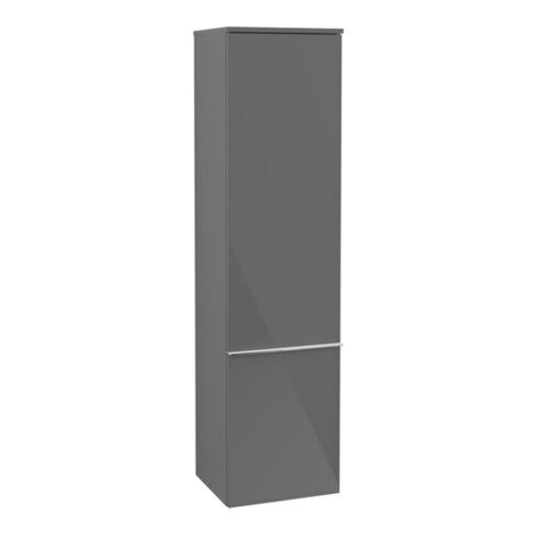 V&B Hochschrank Venticello 40,4x154,6x37,2cm, li, Gr. chr, glo grey
