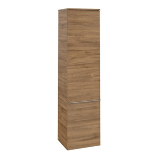 V&B Hochschrank Venticello 40,4x154,6x37,2cm, li, Gr. chr, Kan oak