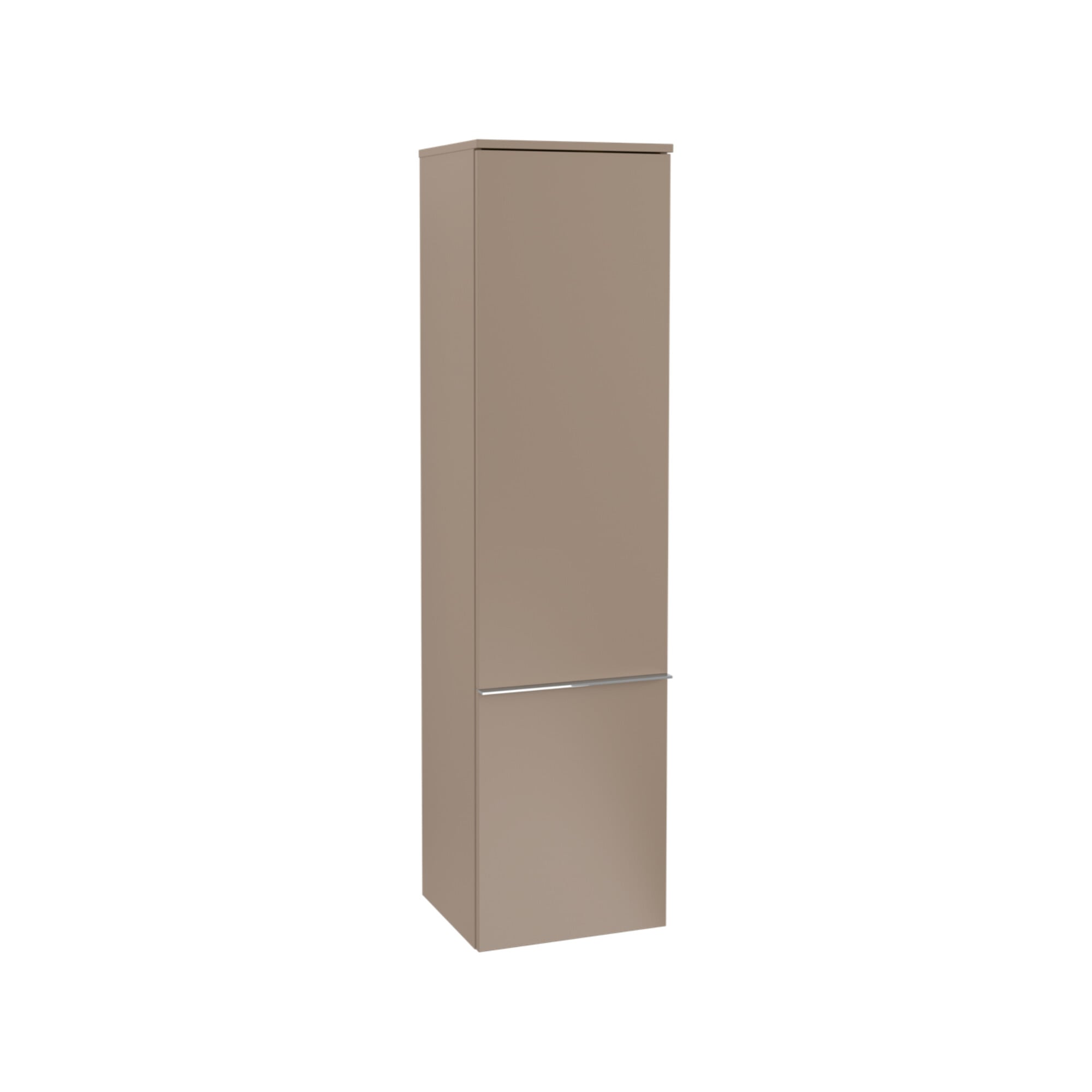 V&B Hochschrank Venticello 40,4x154,6x37,2cm, li, Gr. Chrom, taupe ; Villeroy & Boch