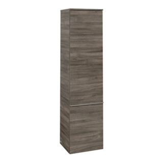 V&B Hochschrank Venticello 40,4x154,6x37,2cm, re, Gr. chr, st. oak