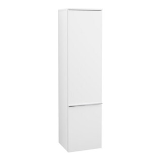 V&B Hochschrank Venticello 40,4x154,6x37,2cm, re, Gr. chr, wh. matt