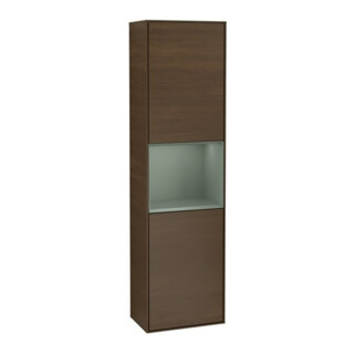 V&B Hochschrank Wandbeleuchtung Finion 41,8x151,6cm, l, Reg Oli. m Lac, wal ven