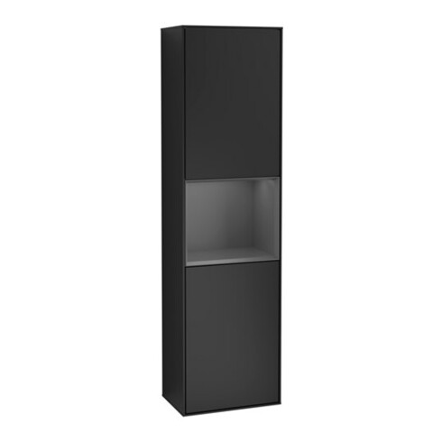 V&B Hochschrank Wandbeleuchtung Finion 41,8x151,6cm, l, Rg A m Lac, bla m Lac