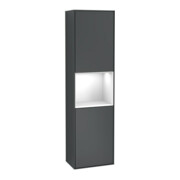 V&B Hochschrank Wandbeleuchtung Finion 41,8x151,6cm, l, Rg g w La, md bl. m Lac