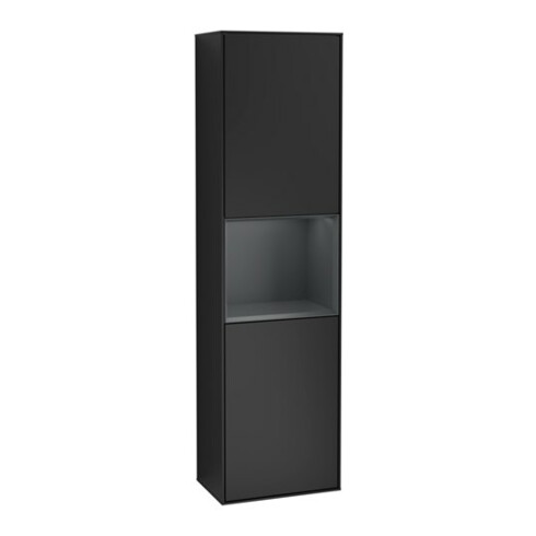 V&B Hochschrank Wandbeleuchtung Finion 41,8x151,6cm, l, Rg md b m La, bla m Lac