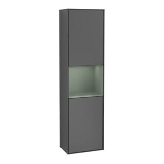 V&B Hochschrank Wandbeleuchtung Finion 41,8x151,6cm, l, Rg Ol m Lac, Anthrac. m