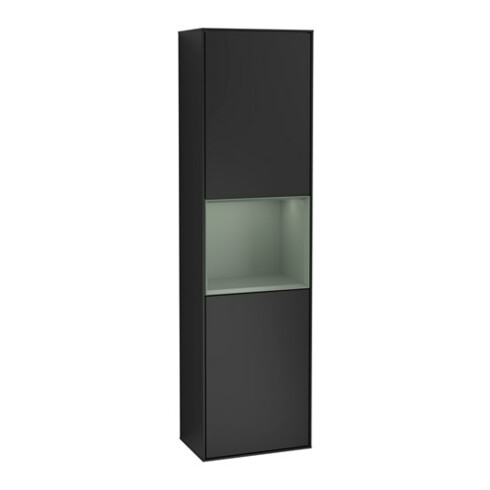 V&B Hochschrank Wandbeleuchtung Finion 41,8x151,6cm, l, Rg Ol m Lac, bla m Lac