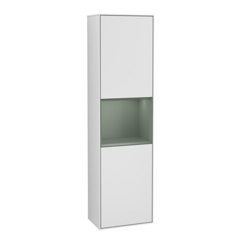 V&B Hochschrank Wandbeleuchtung Finion 41,8x151,6cm, l, Rg Ol m Lac, wh. m Lac