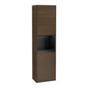 V&B Hochschrank Wandbeleuchtung Finion 41,8x151,6cm, li, Reg bla m Lac, wal ven