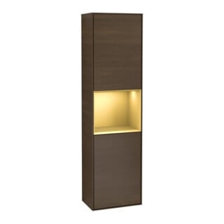 V&B Hochschrank Wandbeleuchtung Finion 41,8x151,6cm, li, Reg gol m Lac, wal ven