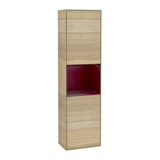 V&B Hochschrank Wandbeleuchtung Finion 41,8x151,6cm, li, Reg Peo m Lac, Oa ven