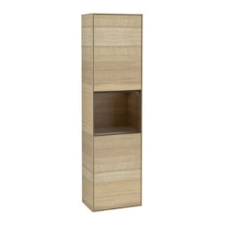 V&B Hochschrank Wandbeleuchtung Finion 41,8x151,6cm, li, Reg wal ven, Oa Veneer