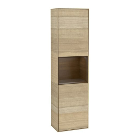 V&B Hochschrank Wandbeleuchtung Finion 41,8x151,6cm, li, Reg wal ven, Oa Veneer