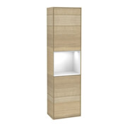 V&B Hochschrank Wandbeleuchtung Finion 41,8x151,6cm, r, Reg glo wh. Lac, Oa ven