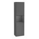 V&B Hochschrank Wandbeleuchtung Finion 41,8x151,6cm, r, Rg A m Lac, Anthrac. m-1