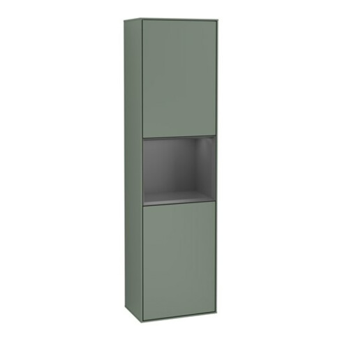 V&B Hochschrank Wandbeleuchtung Finion 41,8x151,6cm, r, Rg A m Lac, Oli. m Lac