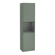 V&B Hochschrank Wandbeleuchtung Finion 41,8x151,6cm, r, Rg A m Lac, Oli. m Lac