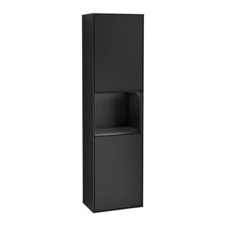 V&B Hochschrank Wandbeleuchtung Finion 41,8x151,6cm, r, Rg bla m Lac, bla m Lac