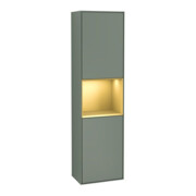 V&B Hochschrank Wandbeleuchtung Finion 41,8x151,6cm, r, Rg g m Lac, Oli. m Lac
