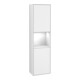 V&B Hochschrank Wandbeleuchtung Finion 41,8x151,6cm, r, Rg g w Lac, glo wh. Lac-1