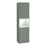 V&B Hochschrank Wandbeleuchtung Finion 41,8x151,6cm, r, Rg g w Lac, Oli. m Lac