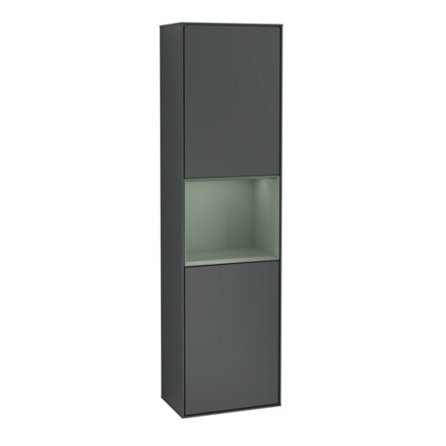 V&B Hochschrank Wandbeleuchtung Finion 41,8x151,6cm, r, Rg Ol m La, md b m Lac