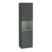 V&B Hochschrank Wandbeleuchtung Finion 41,8x151,6cm, r, Rg Ol m La, md b m Lac