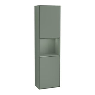 V&B Hochschrank Wandbeleuchtung Finion 41,8x151,6cm, r, Rg Ol m Lac, Oli. m Lac