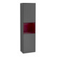 V&B Hochschrank Wandbeleuchtung Finion 41,8x151,6cm, r, Rg Peo m La, Anthrac. m-1