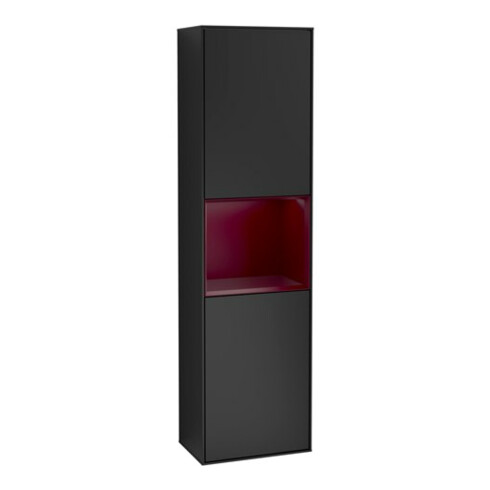V&B Hochschrank Wandbeleuchtung Finion 41,8x151,6cm, r, Rg Peo m Lac, bla m Lac