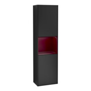 V&B Hochschrank Wandbeleuchtung Finion 41,8x151,6cm, r, Rg Peo m Lac, bla m Lac
