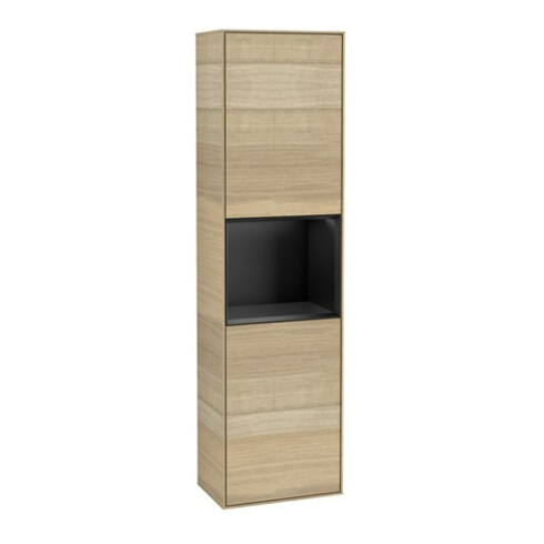 V&B Hochschrank Wandbeleuchtung Finion 41,8x151,6cm, re, Reg bla m Lac, Oa ven
