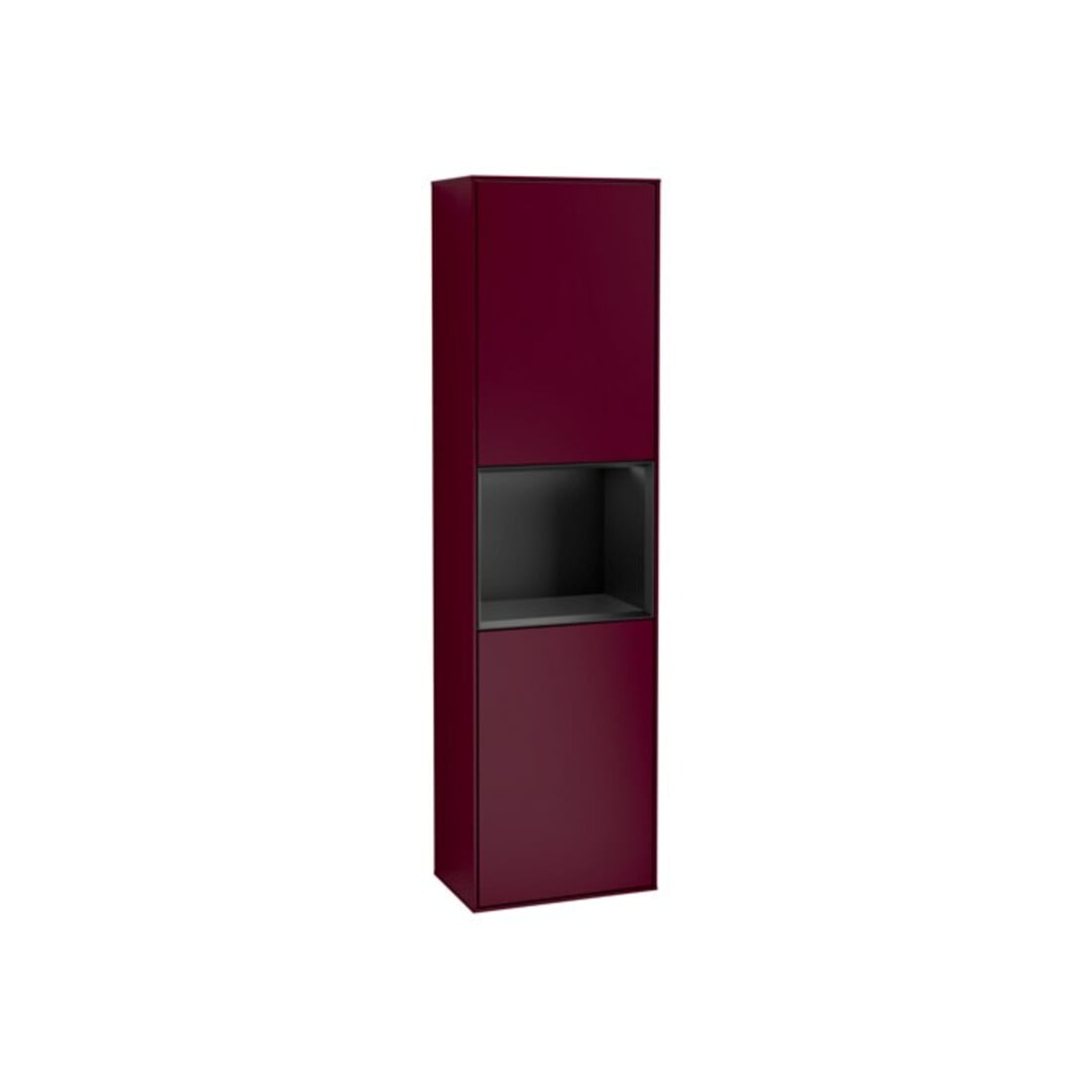 V&B Hochschrank Wandbeleuchtung Finion 41,8x151,6cm, re, Reg bla m Lac, Peo m