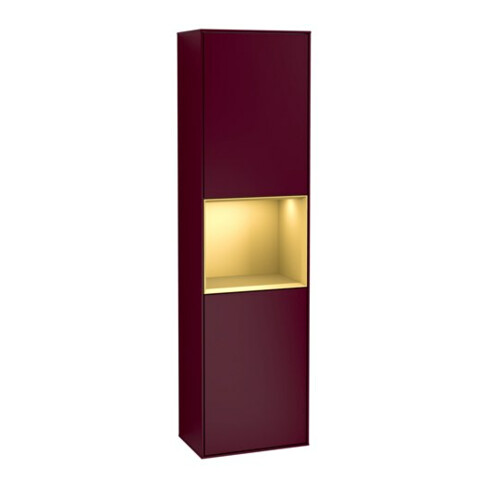 V&B Hochschrank Wandbeleuchtung Finion 41,8x151,6cm, re, Reg gol m Lac, Peo m
