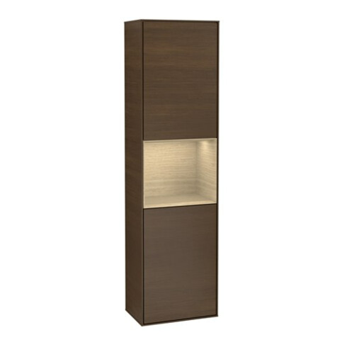 V&B Hochschrank Wandbeleuchtung Finion 41,8x151,6cm, re, Reg Oa Venerr, wal ven