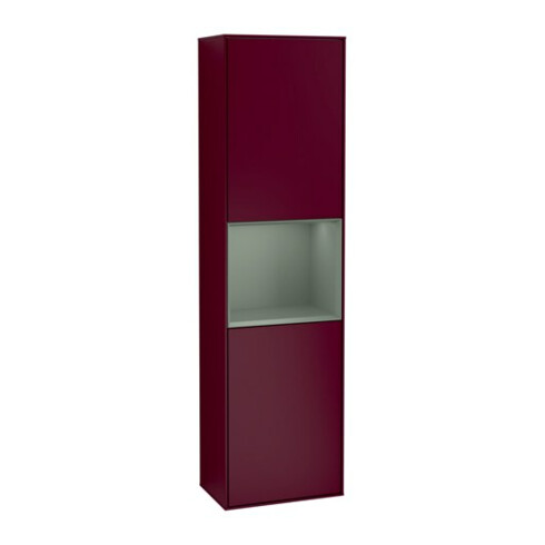 V&B Hochschrank Wandbeleuchtung Finion 41,8x151,6cm, re, Reg Oli. m Lac, Peo m