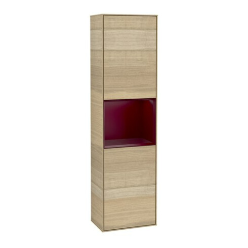 V&B Hochschrank Wandbeleuchtung Finion 41,8x151,6cm, re, Reg Peo m Lac, Oa ven