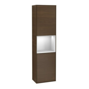 V&B Hochschrank Wandbeleuchtung Finion 41,8x151,6cm, re, Reg wh. m Lac, wal ven