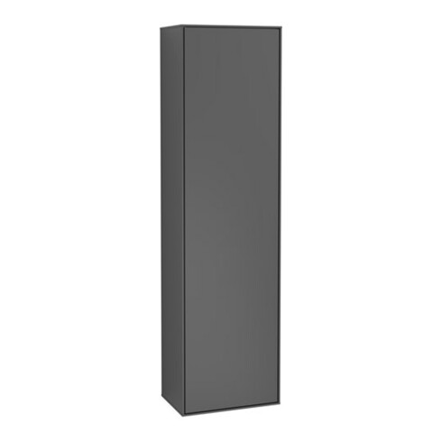 V&B Hochschrank Wandbeleuchtung Finion 41,8x151,6x27cm, Anschl li, Anthrac. m