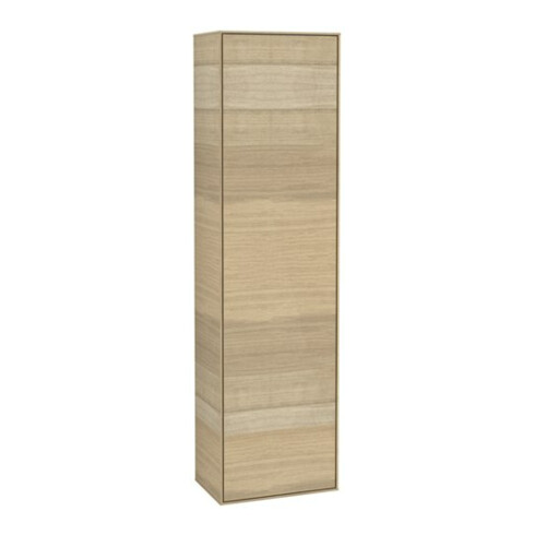 V&B Hochschrank Wandbeleuchtung Finion 41,8x151,6x27cm, Anschl re, Oak Veneer