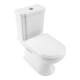 V&B Hommage WC suspendu, cuvette à chasse profonde 37x72,5 cm, évac. horiz., pour combi, blanc C+-3